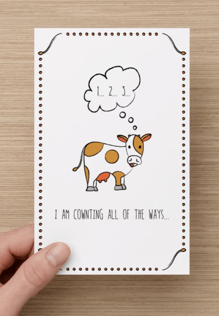 Cow, Print Example, Exterior