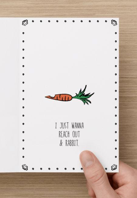 Bunny Rabbits, Print Example, Interior